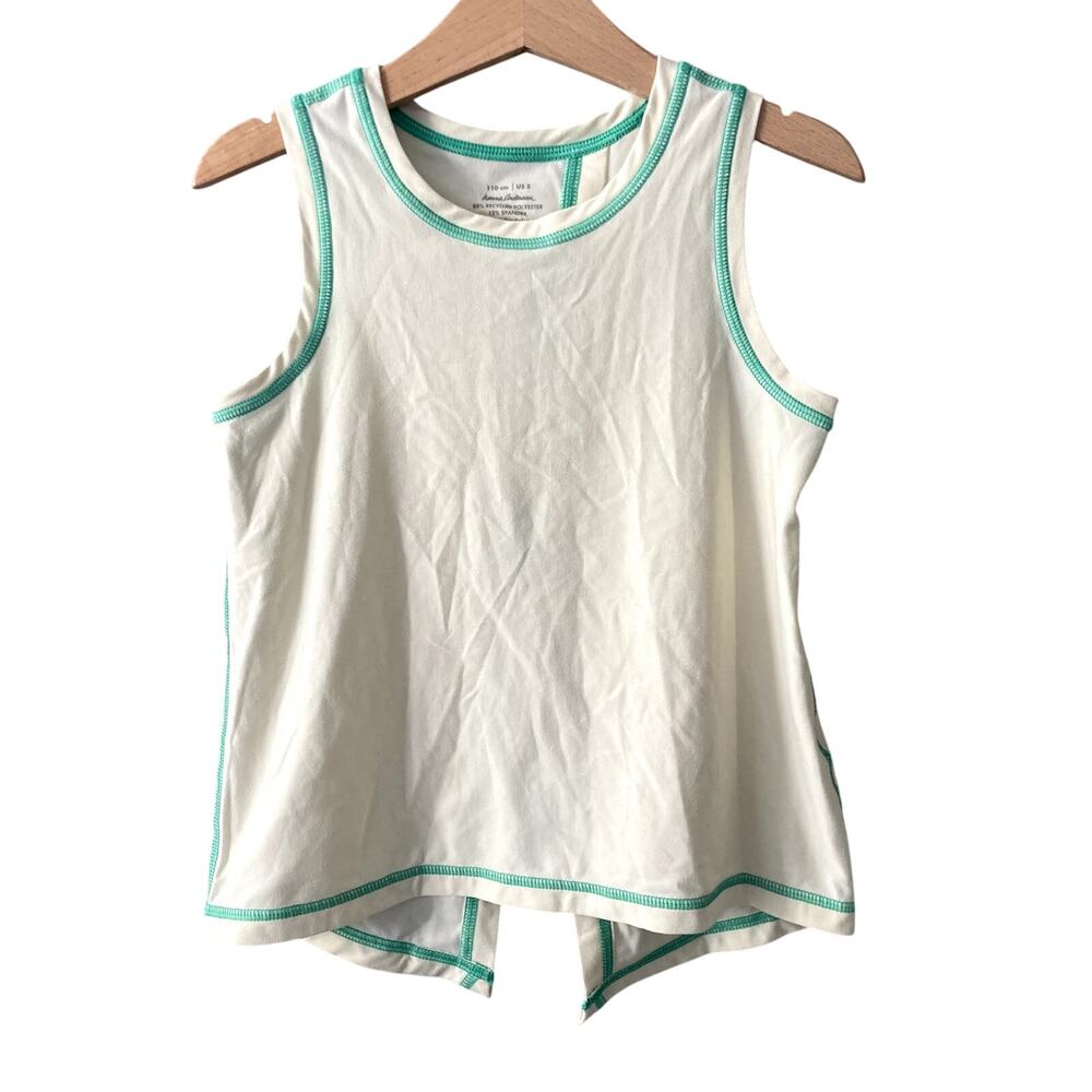Hanna Andersson Active Made for Sun Tank Top - Ecru - 5 or 110cm